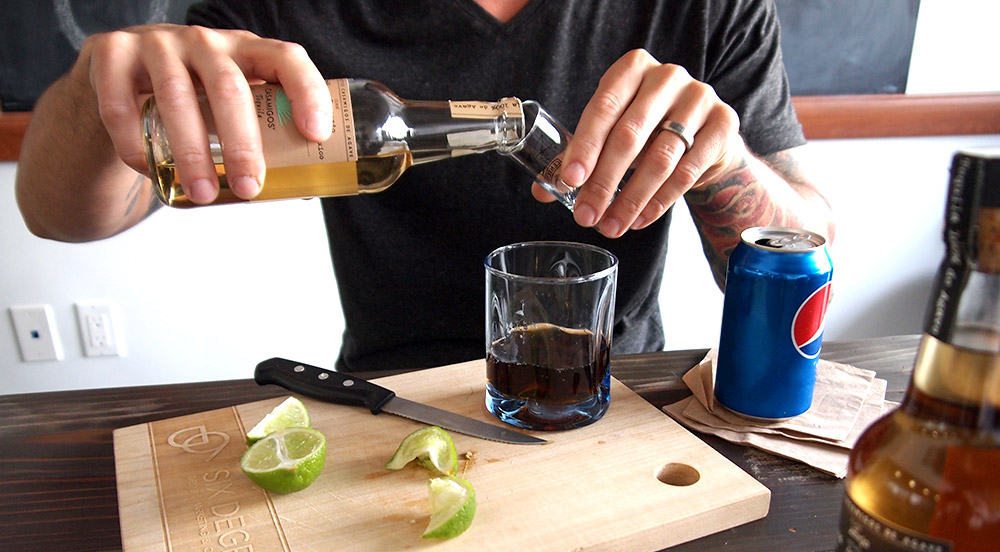 Making a Tequila Cocktail