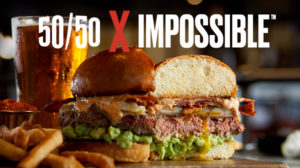 Slater's 50/50 Impossible Burger Six Degrees LA social media marketing